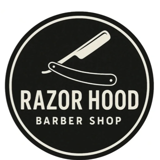 Razor Hood Barber Shop, λογότυπο